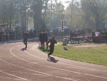 Kobieca drużyna OSP  Kocierz Moszczanicki na wojewódzkich zawodach sportowo pożarniczych. - zdjęcie11