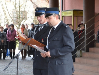Święto Niepodległości połączone z przekazaniem samochodu strażackiego OSP w Łysinie - zdjęcie11