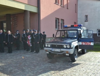 Święto Niepodległości połączone z przekazaniem samochodu strażackiego OSP w Łysinie - zdjęcie14