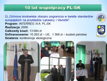 10 lat współpracy polsko-słowackiej pomiędzy Gminą Łękawica i Gminą Vavrećka - zdjęcie4