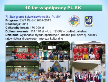 10 lat współpracy polsko-słowackiej pomiędzy Gminą Łękawica i Gminą Vavrećka - zdjęcie9
