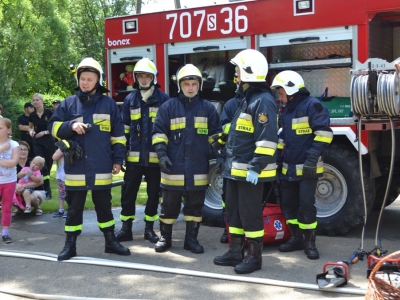 Dzień Małego Strażaka w OSP w Kocierzu Moszcznickim - zdjęcie25